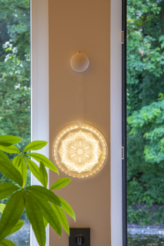 mandala de lumière LED