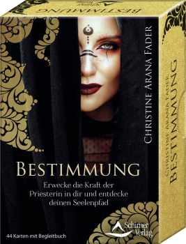 Bestimmung - Kartenset mit Begleitbuch von Christine Arana Fader