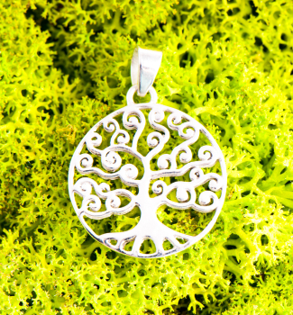 Pendentif Yggdrasil, Arbre de vie, Tree of Life - Kopie