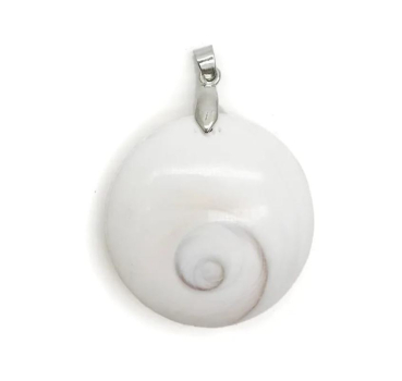 Pendentif pierre Gomati Chakra rond