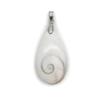 Gomati Chakra Pendentif Pierre Goutte