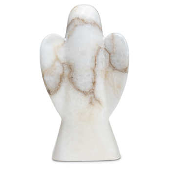 Statuette ange stéatite couleur naturelle - 12,5 cm - Kopie
