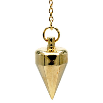 Plaqués or pendule en laiton poids 18 grammes