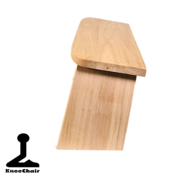 Banc de méditation chêne rouge pliable