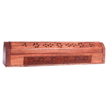 Boîte / support pour bâtons d'encens, Ohm