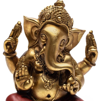 Statue de Ganesh en or