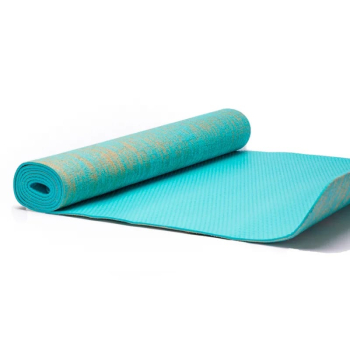 Yogi & Yogini tapis de yoga jute turquoise