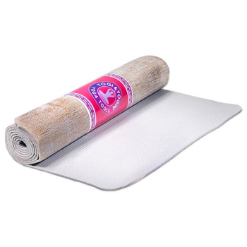 Yogi & Yogini yogamatte Jute grau 63x185x0.5