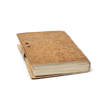 Notizbuch mystische Symbole mit Kunstlederbezug