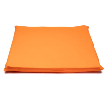 Meditationsmattenhülle orange 2. Chakra 65 x 65 x 5 cm