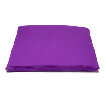 Meditationsmattenhülle violett 7. Chakra Sahasrara 65 x 65 x 5 cm