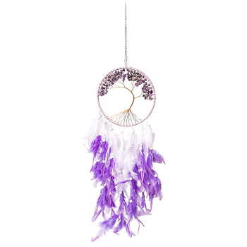 Traumfänger Lebensbaum Amethyst