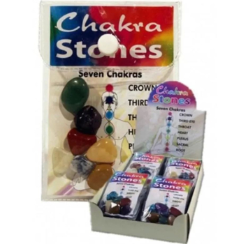 Pierres de chakra SET un mélange soigneusement sélectionné de 7 pierres de chakra