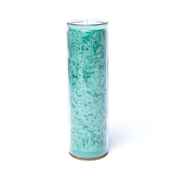 Bougie stéarine verte non parfumée