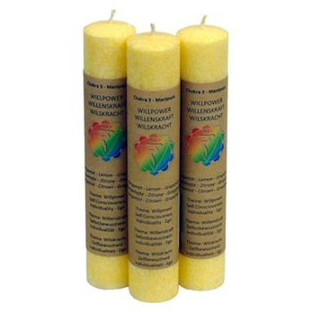 Bougie parfumée Chakra - Manipura 3. Chakra