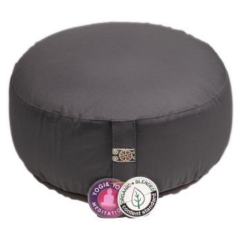 Méditation coussins anthracite
