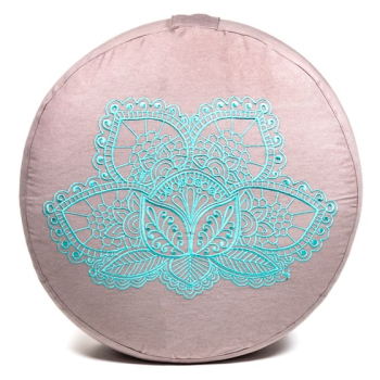 Coussin de méditation lotus coton bio