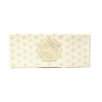 Housse de coussin pour les yeux Fleur de vie Coton biologique (GOTS)