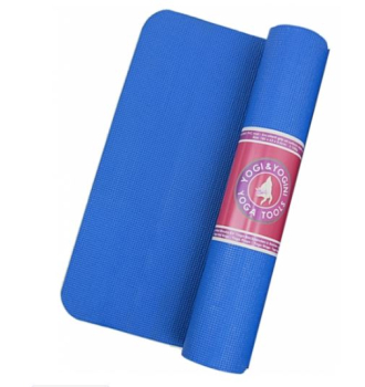 Yogi & Yogini Yogamatte  - blau - "rutschfest"  0,5 cm