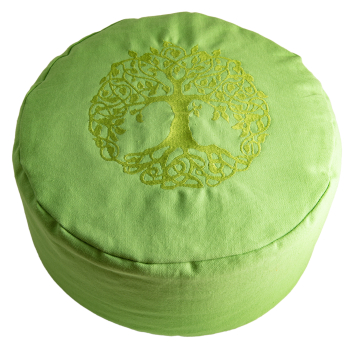 Yggdrasil Coussin de méditation vert