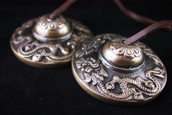 Cymbales dragons - bronze 6 cm