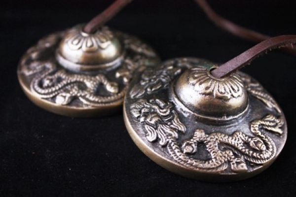 Cymbales dragons - bronze 6 cm