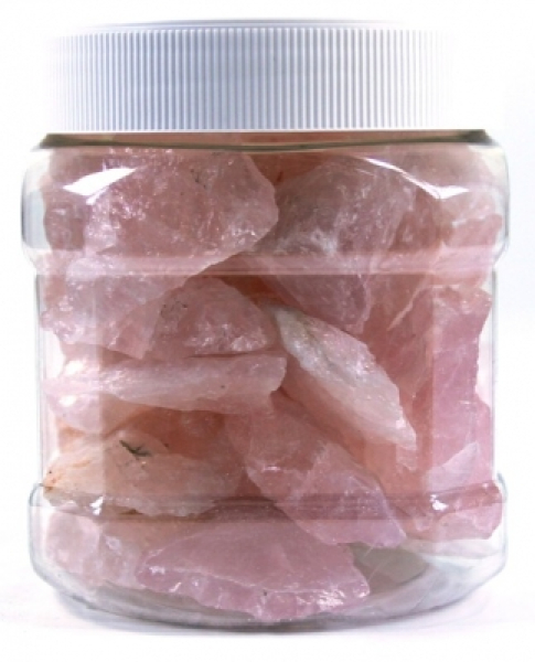 Rose Quartz Mini puces par 5 à 15 g dans 650 g d'étain F