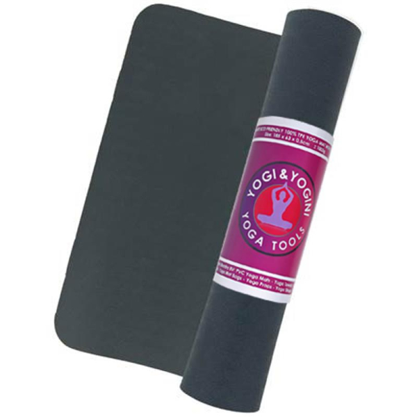 Yogi & Yogini TPE Yogamat gris 0,5 cm
