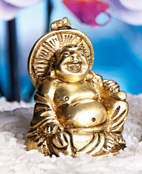 Heureusement Bouddha, env. 4 cm, env. 85 gs