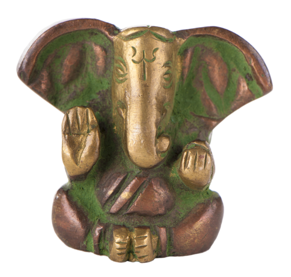 Ganesha, laiton 3 cm