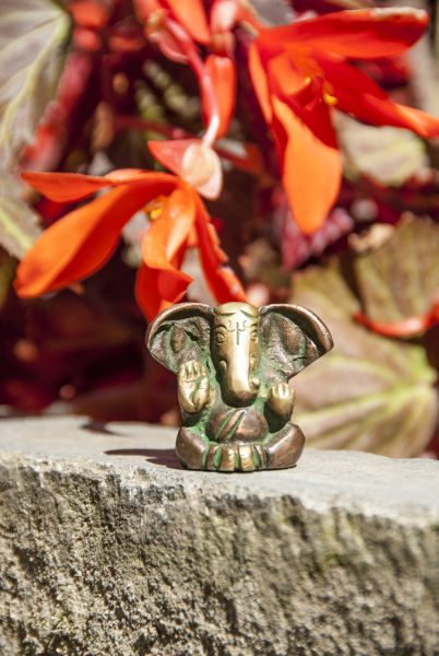 Ganesha, laiton 3 cm