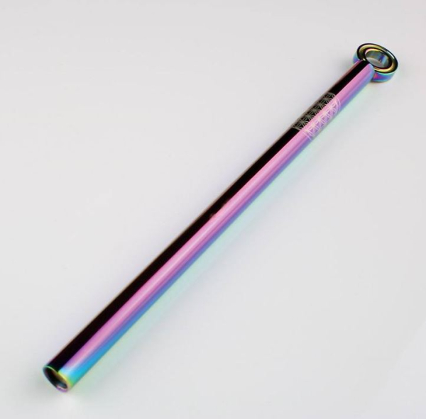 Tenseur fleur de vie en acier inoxydable couleur arc-en-ciel brillant extensible 16 - 30 cm