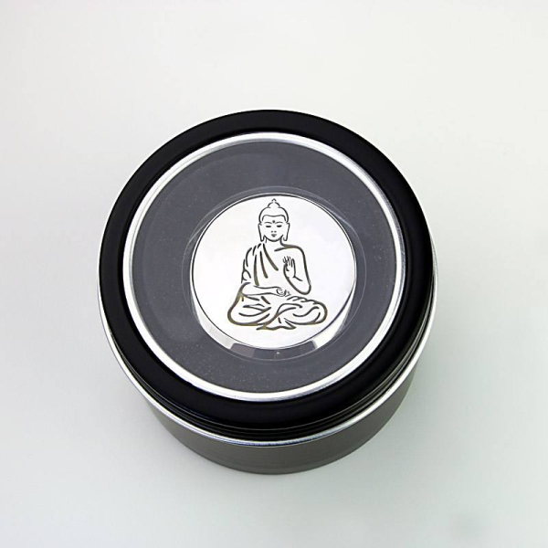 Diffusers air parfumé Bouddha en acier inoxydable Ø 38 mm