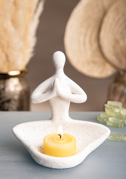 Buddha Halter, Natur Keramik