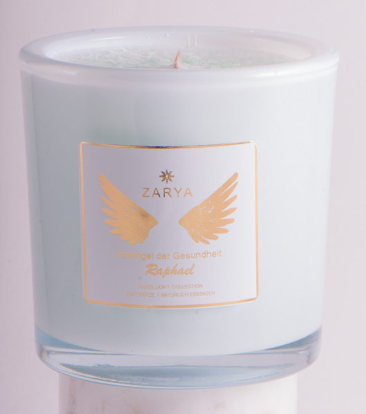 Bougie ange Raphael aux huiles essentielles 100% naturelles