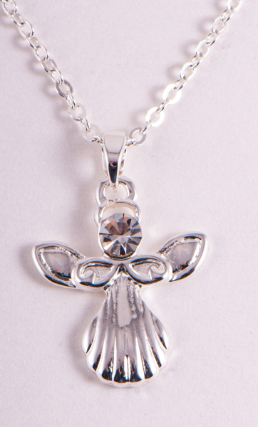Pendentif ange gardien Chaîne de 50 cm
