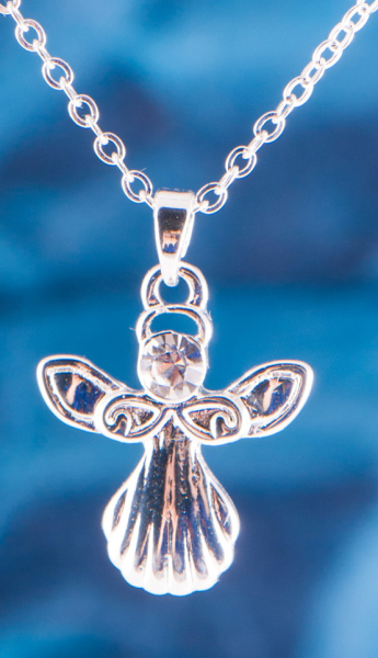 Pendentif ange gardien Chaîne de 50 cm