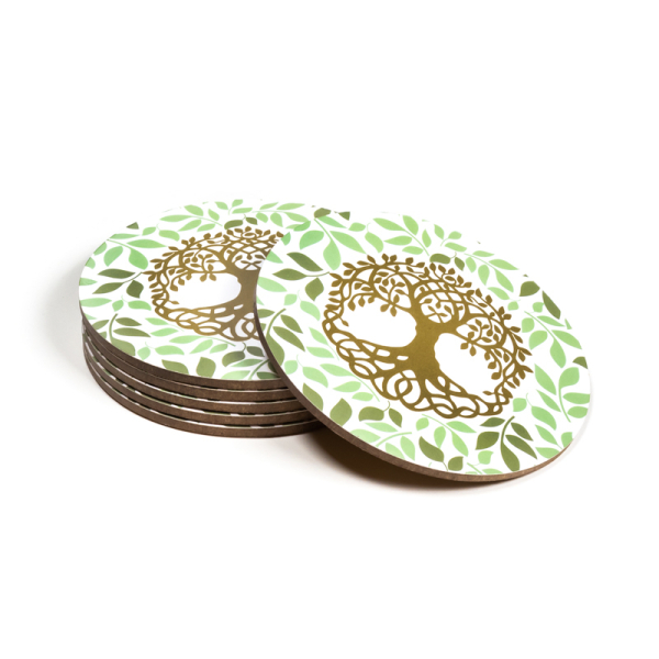 Lot de 6 sous-verres Tree of Life