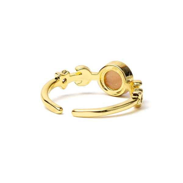 Ring Mondphasen mit Sonnenstein