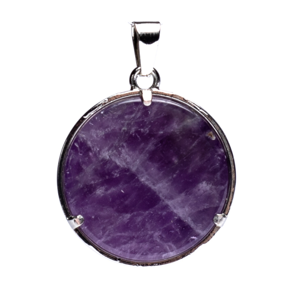 Pendentif fleur de vie avec améthyste