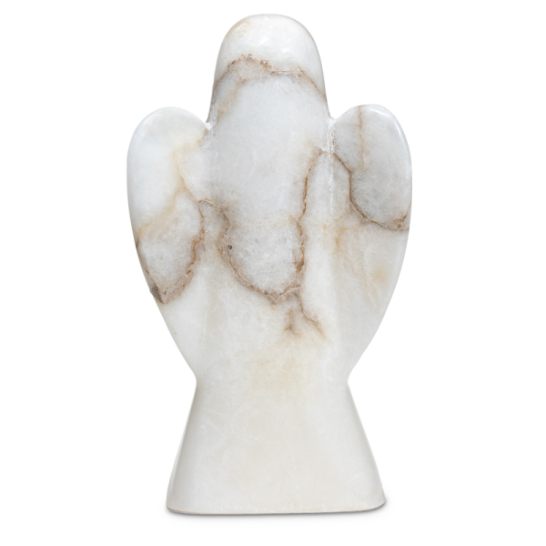 Statuette ange stéatite couleur naturelle - 12,5 cm - Kopie