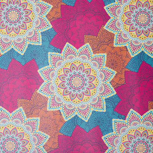 Geschenkpapier Mandala 3 Bögen