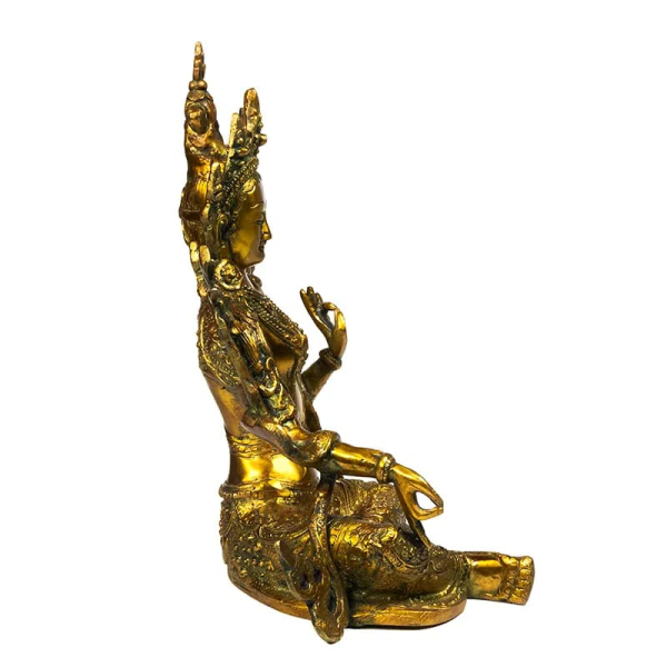 Grüne Tara Statue