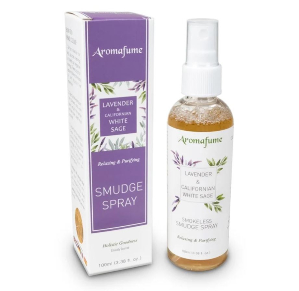 Smudspray Aromafume Sauge Blanche & Lavande