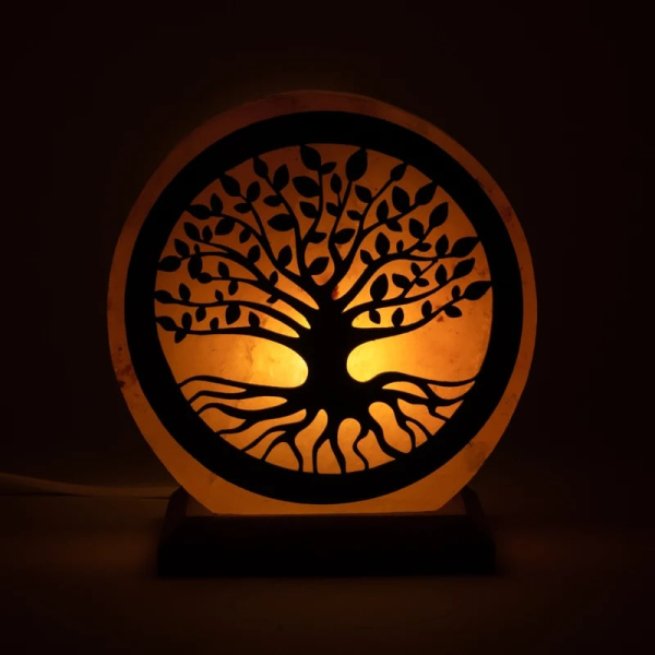 Lampe à sel arbre de vie avec câble et LED !!! Seulement 3 article !!!