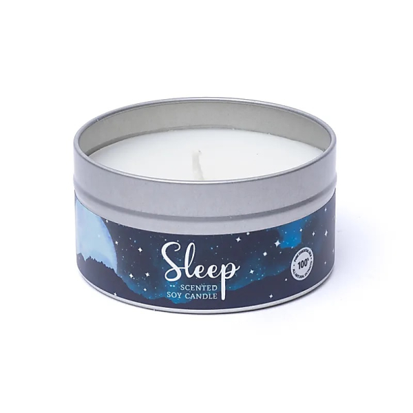 Song of India Bougie parfumée au soja dans une boîte Sleep