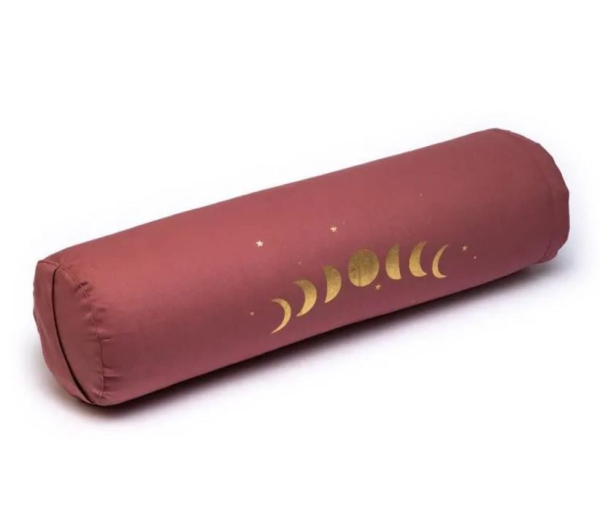 Traversin phases de lune, yoga, coton bio