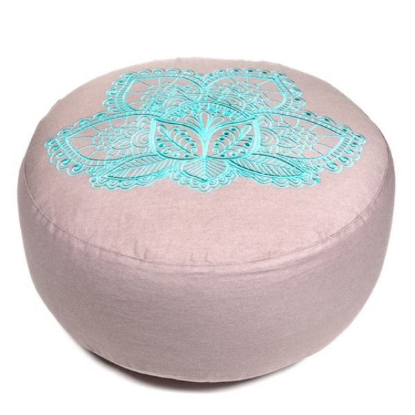 Coussin de méditation lotus coton bio