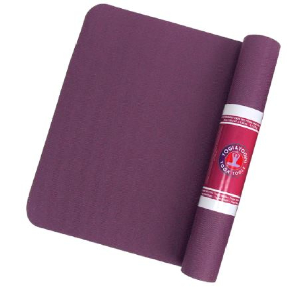 Yogi & Yogini Yogamatte violett/anthrazit 0.3 cm