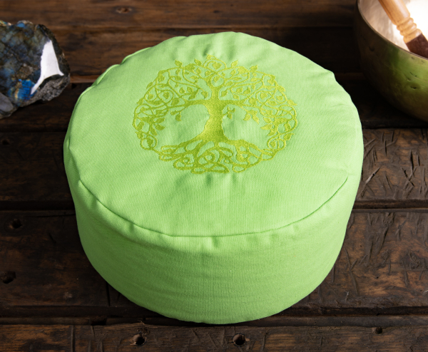 Yggdrasil Coussin de méditation vert
